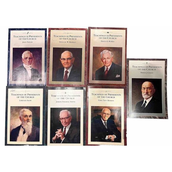 Teachings Of Presidents Of The Church Mixed Lot Of 7 Church Of Latter-day Saints - Picture 1 of 5